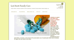 Desktop Screenshot of loriscottfamilycare.com