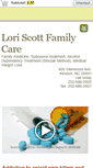 Mobile Screenshot of loriscottfamilycare.com